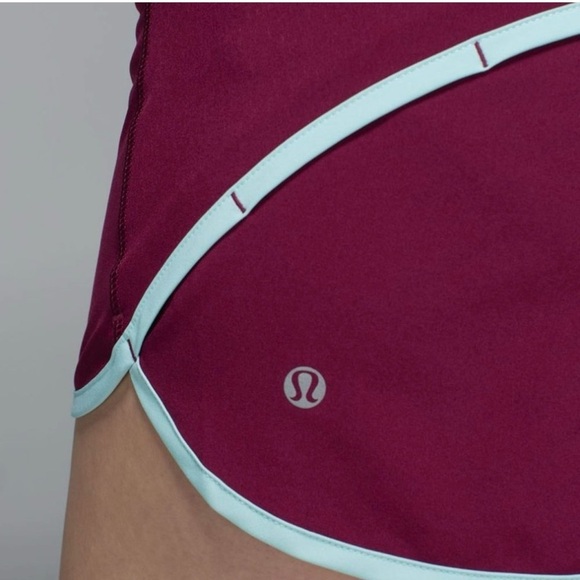 🌟SALE🌟Lululemon red/maroon run speed short! Size 10​​​ - Picture 12 of 12